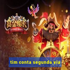 tim conta segunda via